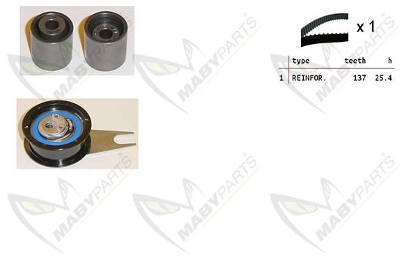 Maby Parts OBK010238 Timing Belt Kit OBK010238