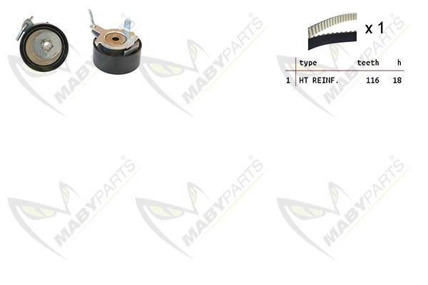 Maby Parts OBK010247 Timing Belt Kit OBK010247