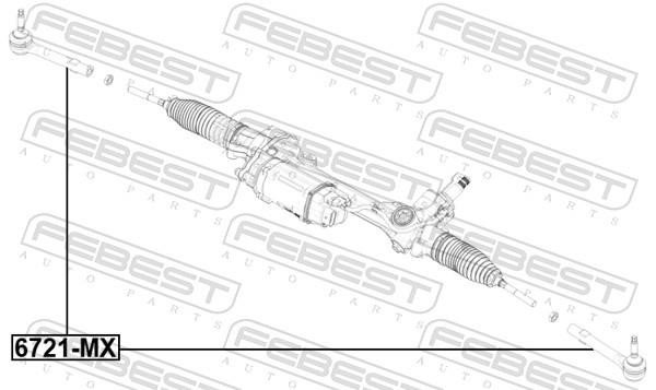 Buy Febest 6721-MX at a low price in United Arab Emirates!