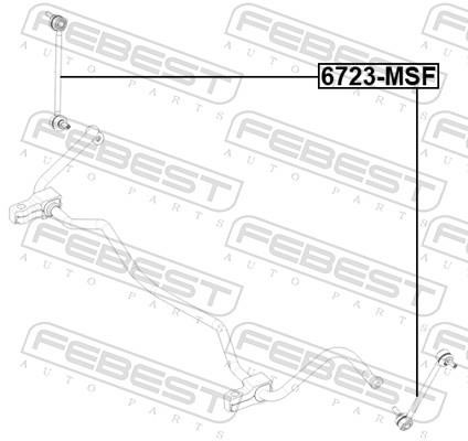 Buy Febest 6723-MSF at a low price in United Arab Emirates!