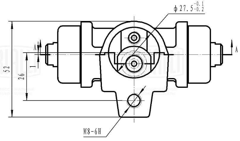 Trialli CF 1846 Wheel Brake Cylinder CF1846