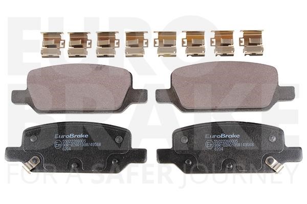 Eurobrake 55022266005 Brake Pad Set, disc brake 55022266005