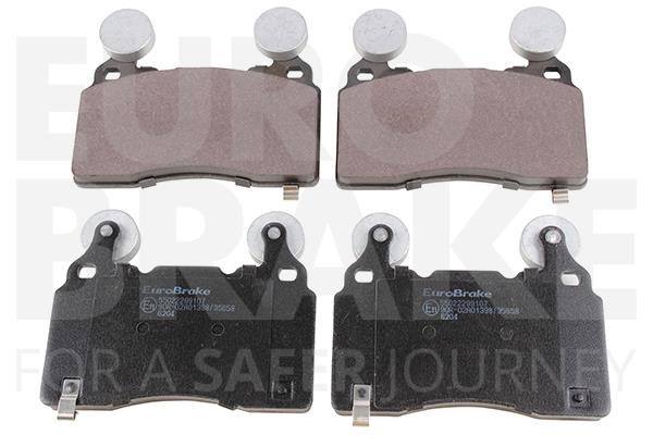 Eurobrake 55022299107 Brake Pad Set, disc brake 55022299107