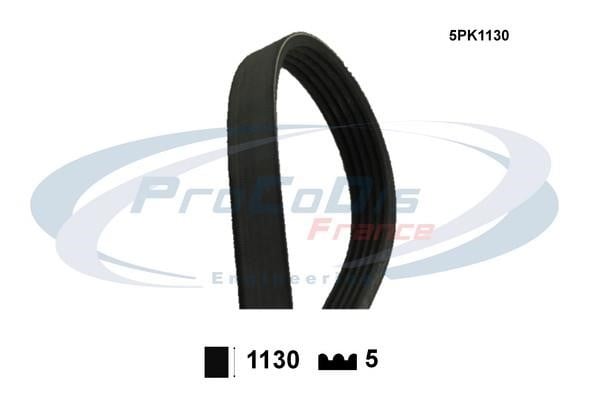 Procodis France 5PK1130 V-ribbed belt 5PK1130 5PK1130