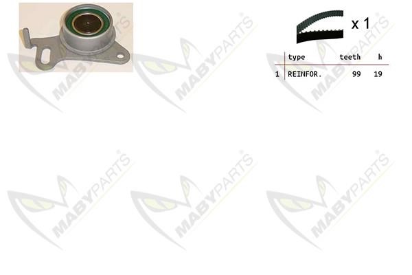 Maby Parts OBK010492 Timing Belt Kit OBK010492