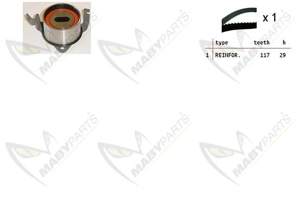 Maby Parts OBK010512 Timing Belt Kit OBK010512