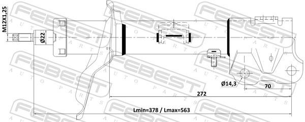 Buy Febest 04110-007FR at a low price in United Arab Emirates!