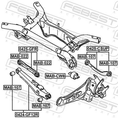 Buy Febest 0424-GF12R at a low price in United Arab Emirates!