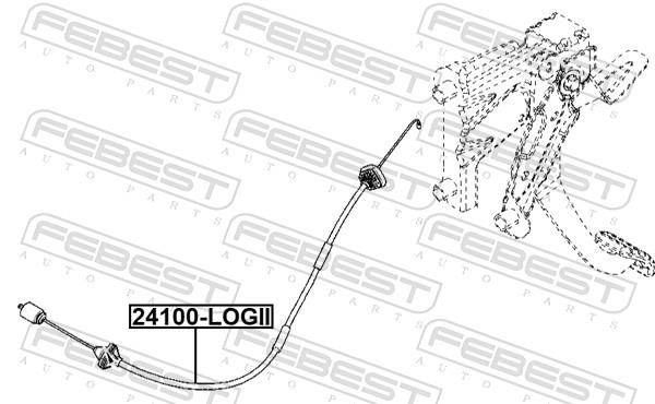 Buy Febest 24108-LOGII at a low price in United Arab Emirates!