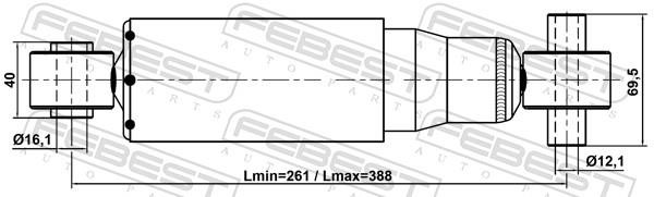 Buy Febest 05110-008R at a low price in United Arab Emirates!