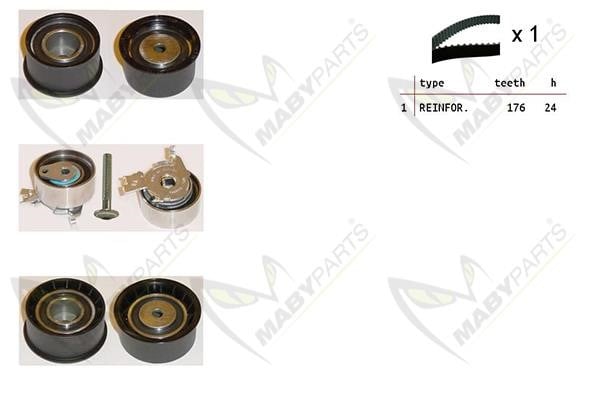 Maby Parts OBK010425 Timing Belt Kit OBK010425