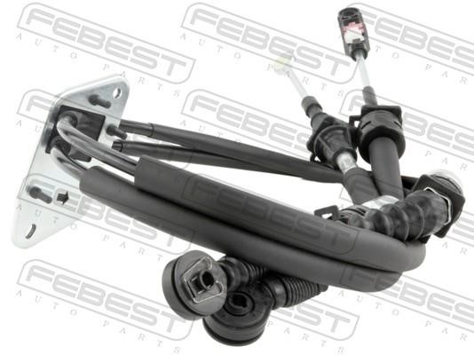 Clutch cable Mazda: 05106M6 Febest Cable Pull, manual transmission