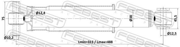 Buy Febest 24110-005R at a low price in United Arab Emirates!
