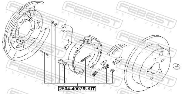 Buy Febest 2504-4007R-KIT at a low price in United Arab Emirates!
