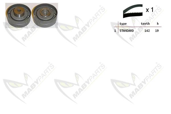 Maby Parts OBK010405 Timing Belt Kit OBK010405