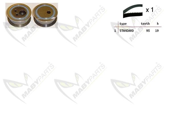 Maby Parts OBK010413 Timing Belt Kit OBK010413