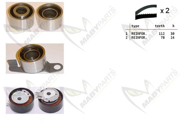 Maby Parts OBK010320 Timing Belt Kit OBK010320