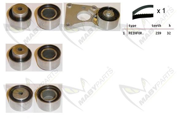 Maby Parts OBK010331 Timing Belt Kit OBK010331