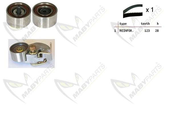 Maby Parts OBK010433 Timing Belt Kit OBK010433