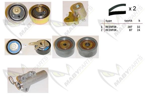 Maby Parts OBK010437 Timing Belt Kit OBK010437