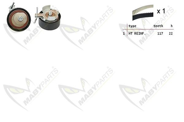 Maby Parts OBK010350 Timing Belt Kit OBK010350