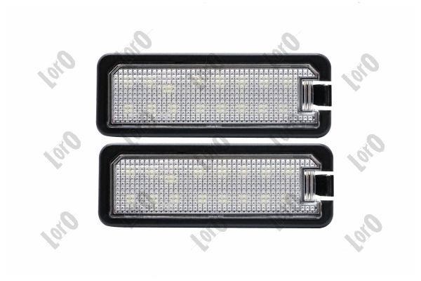 L532100001LED2 Abakus Licence Plate Lamp, towbar