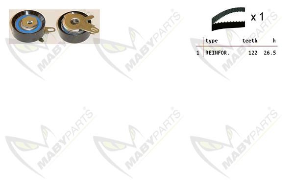 Maby Parts OBK010293 Timing Belt Kit OBK010293