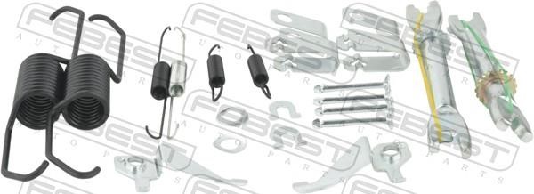 Rear brake pad fitting kit Honda Stream: 0304ACCRKIT Febest Mounting Tool Set, brake drum