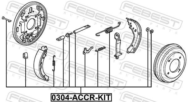Buy Febest 0304-ACCR-KIT at a low price in United Arab Emirates!