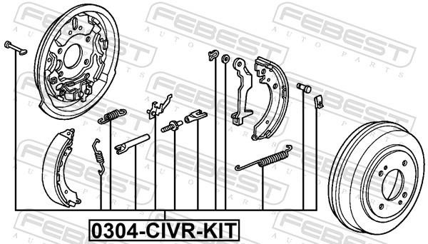 Buy Febest 0304-CIVR-KIT at a low price in United Arab Emirates!