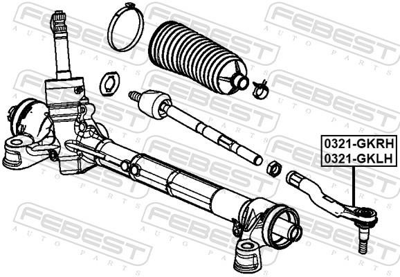 Buy Febest 0321-GKLH at a low price in United Arab Emirates!
