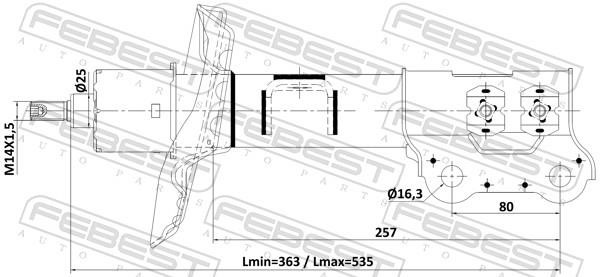 Buy Febest 22110-003FL at a low price in United Arab Emirates!