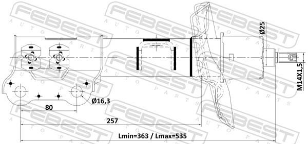 Buy Febest 22110-003FR at a low price in United Arab Emirates!