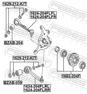 Buy Febest 1624-204FLRL at a low price in United Arab Emirates!