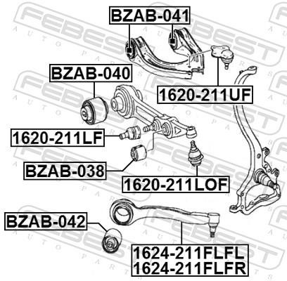 Buy Febest 1624-211FLFL at a low price in United Arab Emirates!