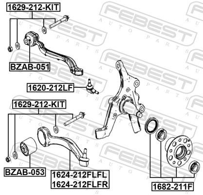Buy Febest 1624-212FLFR at a low price in United Arab Emirates!