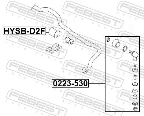 Buy Febest HYSB-D2F at a low price in United Arab Emirates!