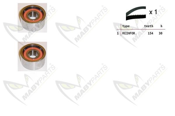 Maby Parts OBK010081 Timing Belt Kit OBK010081