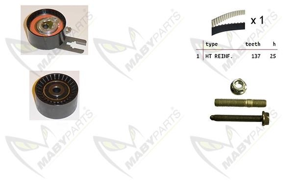 Maby Parts OBK010091 Timing Belt Kit OBK010091