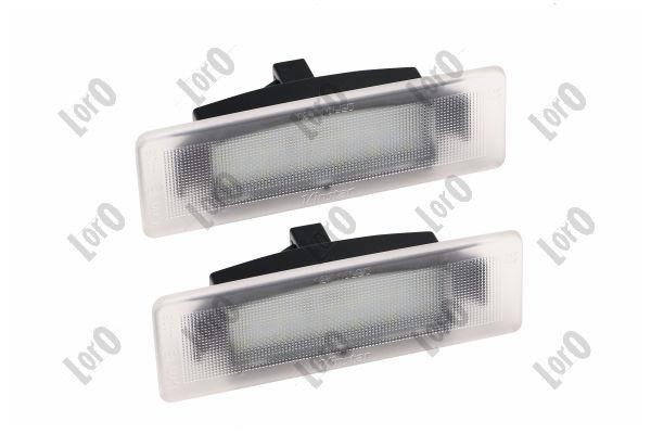 L192100009LED Abakus Licence Plate Lamp, towbar