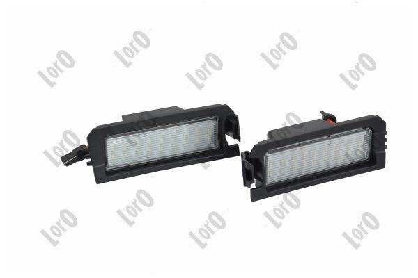 L192100010LED Abakus Licence Plate Lamp, towbar