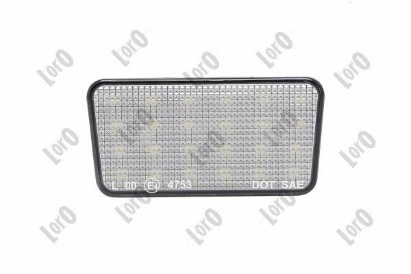 L232100002LED Abakus Licence Plate Lamp, towbar