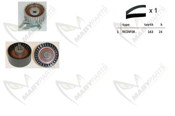 Maby Parts OBK010119 Timing Belt Kit OBK010119