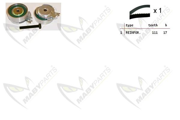 Maby Parts OBK010121 Timing Belt Kit OBK010121