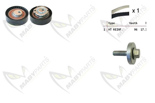 Maby Parts OBK010129 Timing Belt Kit OBK010129