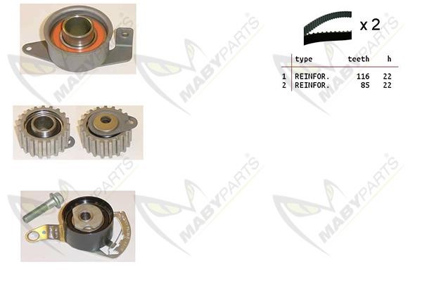 Maby Parts OBK010212 Timing Belt Kit OBK010212