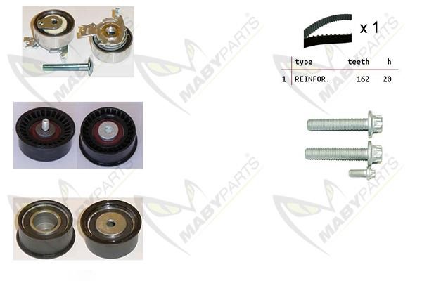Maby Parts OBK010133 Timing Belt Kit OBK010133
