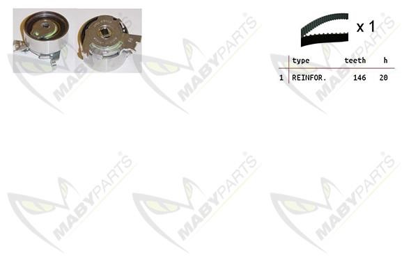 Maby Parts OBK010217 Timing Belt Kit OBK010217