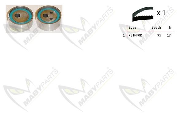 Maby Parts OBK010145 Timing Belt Kit OBK010145