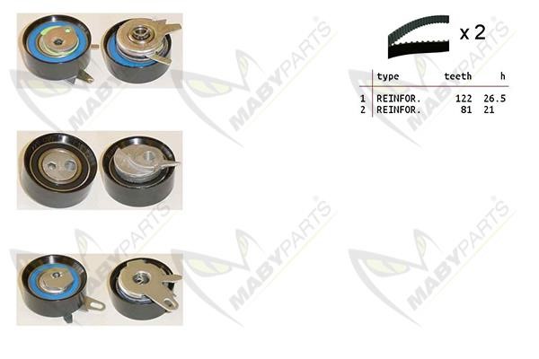 Maby Parts OBK010234 Timing Belt Kit OBK010234